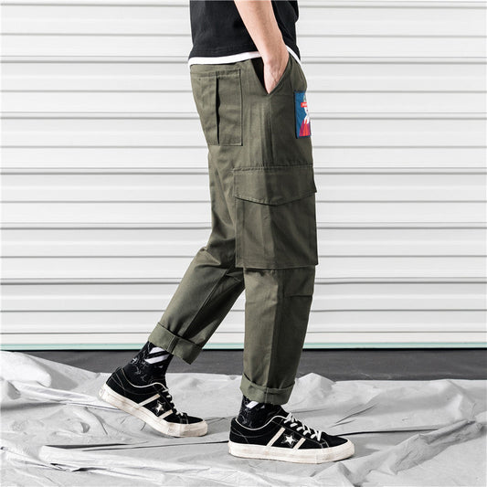 Men's overalls straight pants Glamour Gale