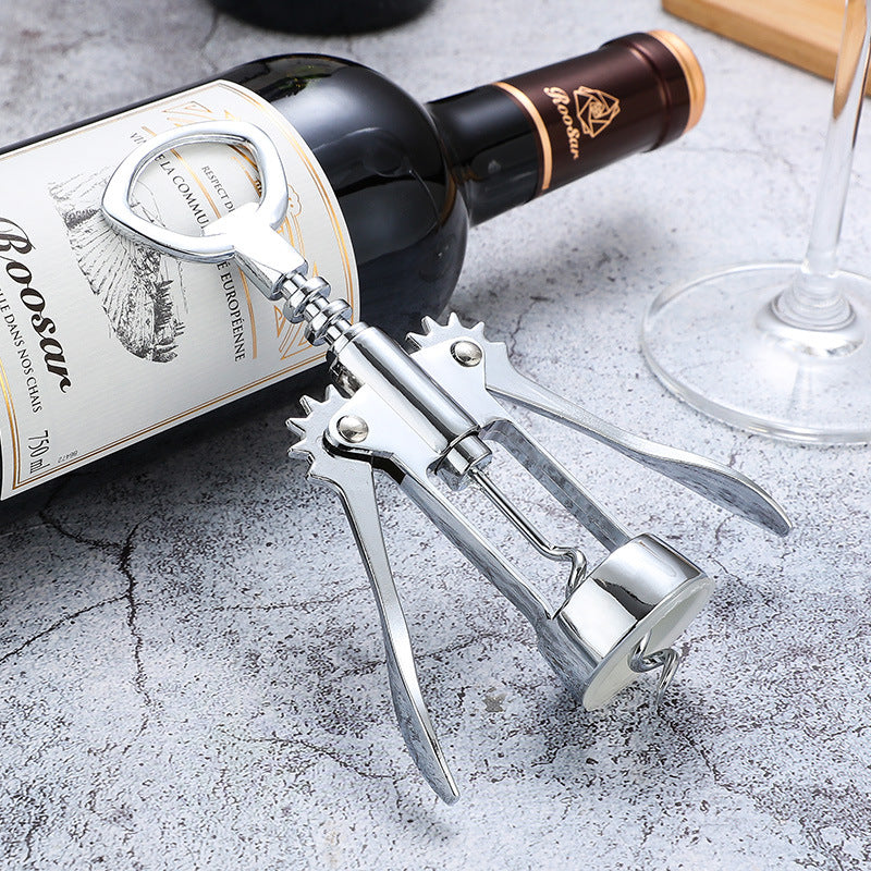 Creative wine opener