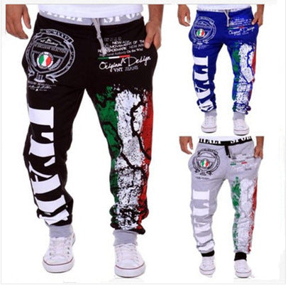 Sweatpants Print Design Casual Sweatpants