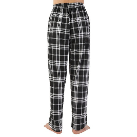 Men's Check Cotton Sleep Bottoms Glamour Gale