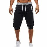 Men's Casual Sports Slimming Color-matching Fitness Jogging Shorts Glamour Gale