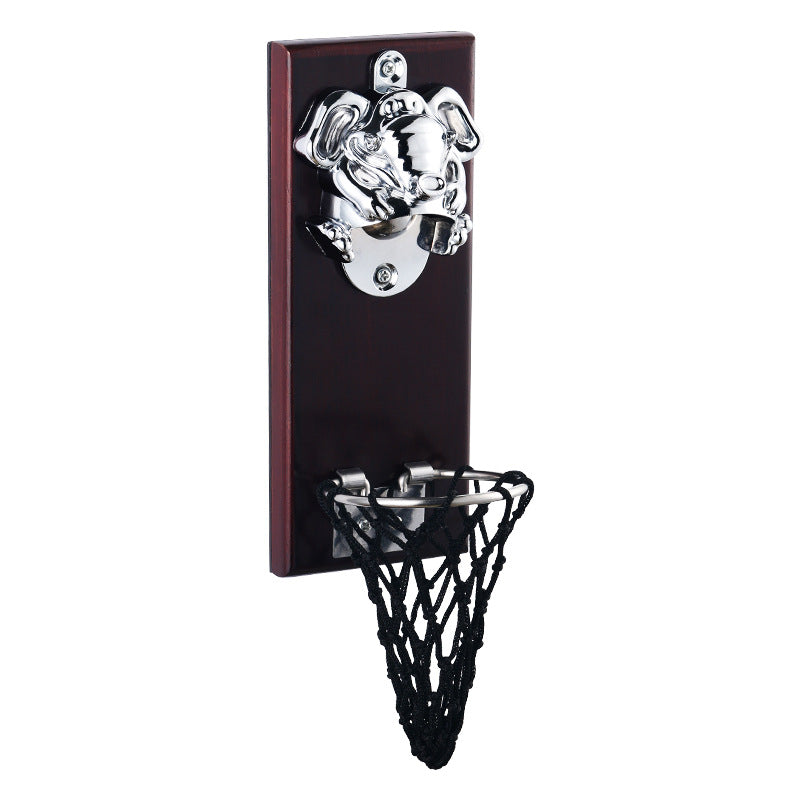 Creative wine opener