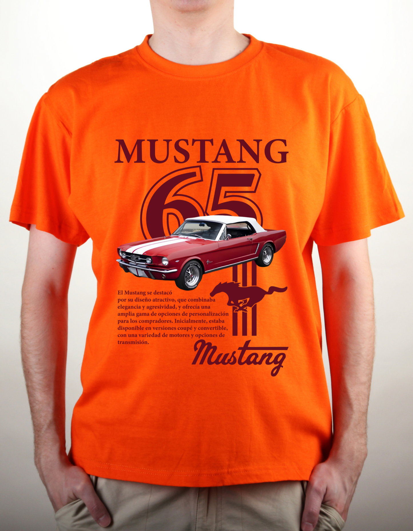 Custom Printed Shirts: Mustang 65