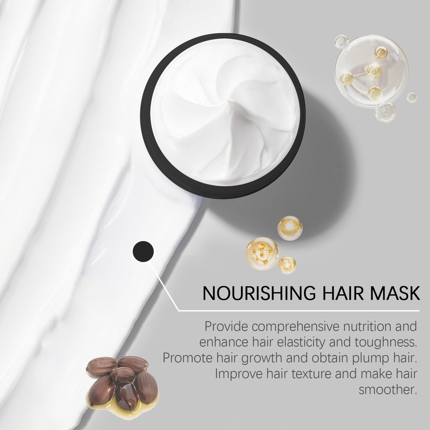 WIYUN - Collagen Hair Care Mask - Glamour Gale Blackhead Removal Rip-Off Mask
