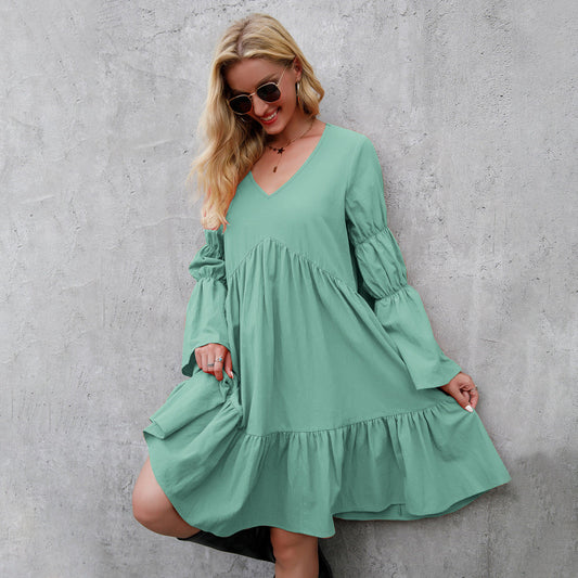 Resort Dresses Long Sleeves Women's Dress Glamour Gale
