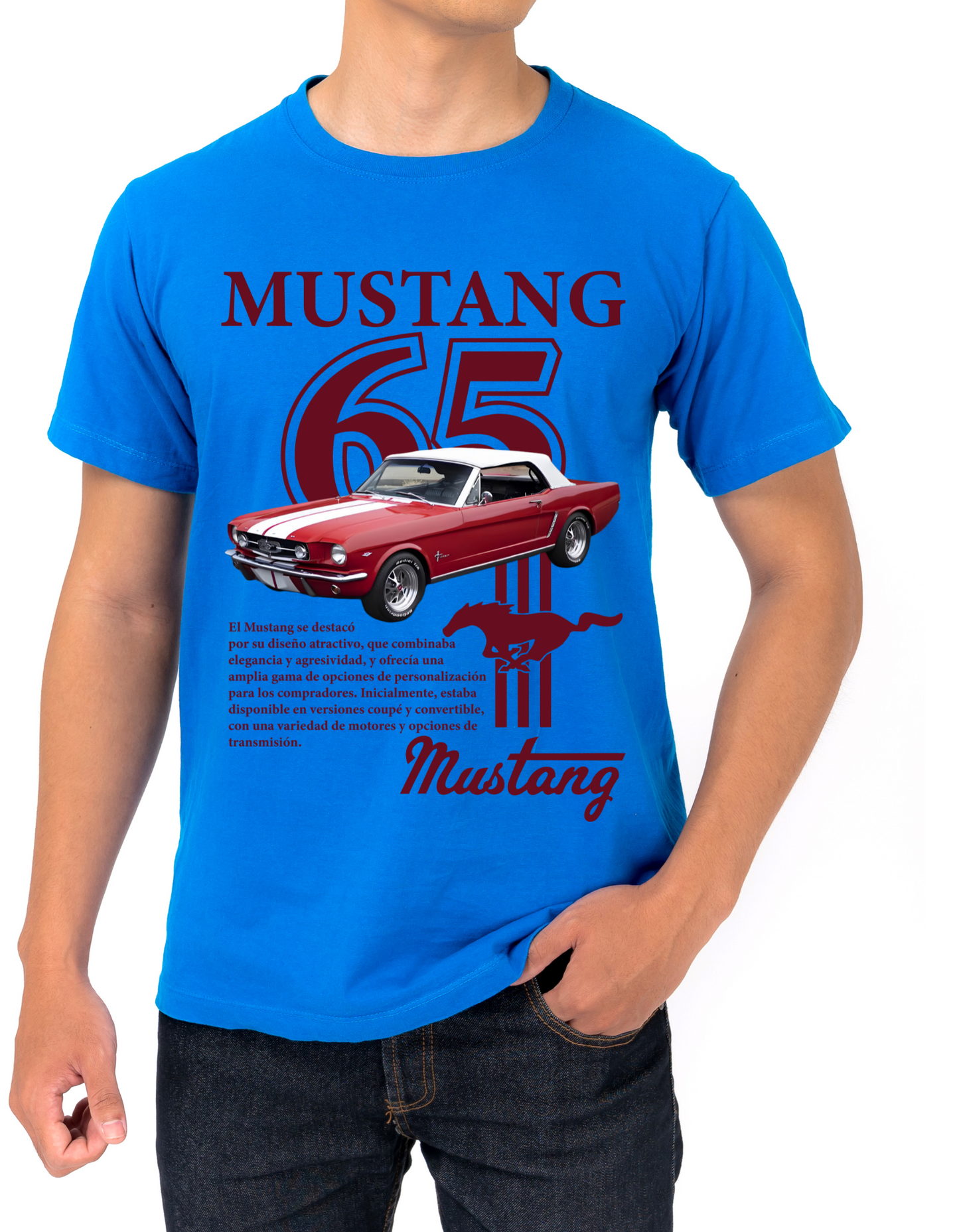 Custom Printed Shirts: Mustang 65