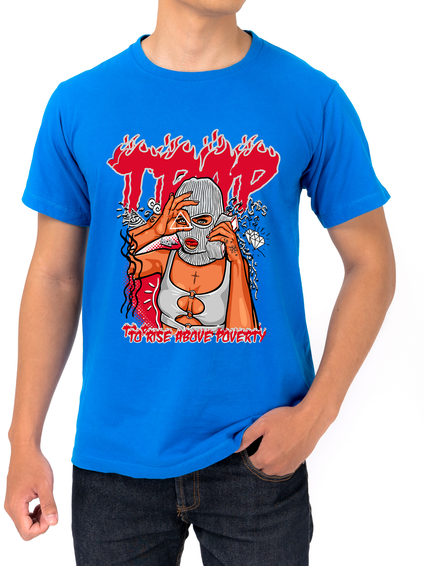 Custom Printed Shirts: Trap