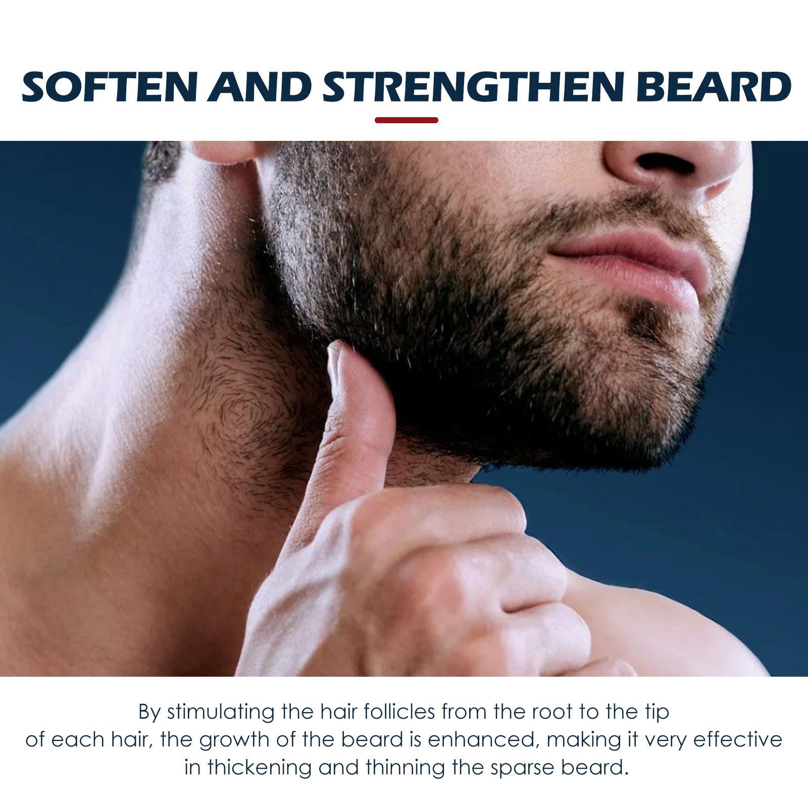 EELHOE Beard Care Oil - Strengthen And Nourish Beard Roots  Moisturizing And Shine-Enhancing Beard Growth Serum For Men Hair Care Hydrating - Glamour Gale beard growth serum