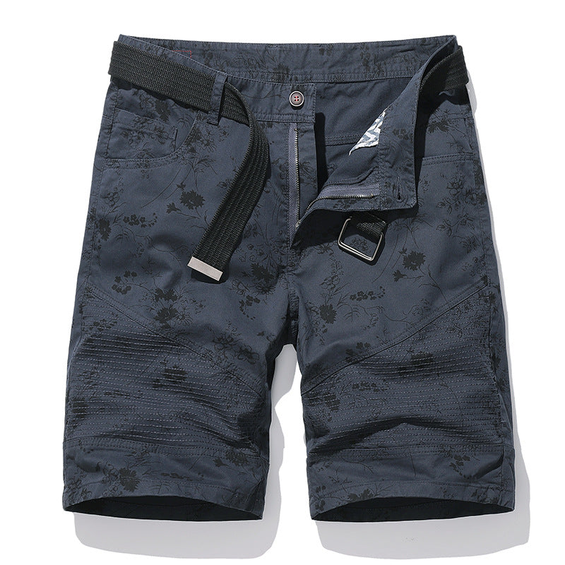 Men's Casual Floral Print Casual Jumpsuit