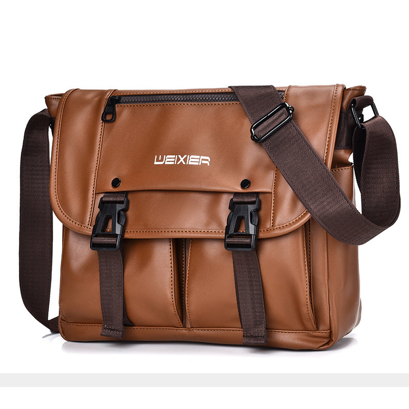 Men's Fashion Casual Large Capacity Wear-resistant Overalls Functional Messenger Bag