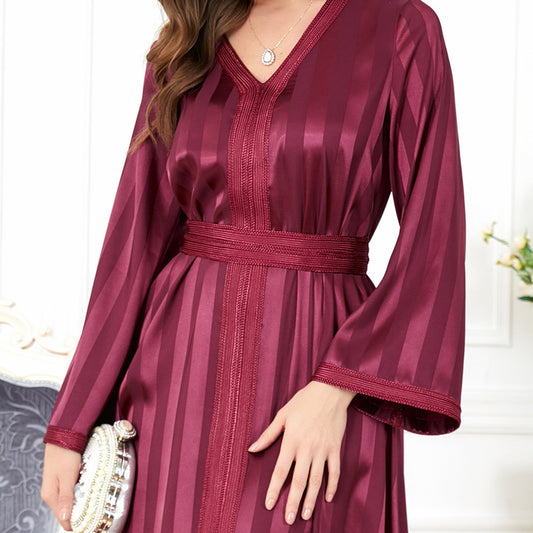 Long Sleeved European And American Dress For Women Glamour Gale