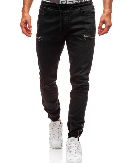 Men's Scrub Pants Zipper Movement Cowboys Glamour Gale