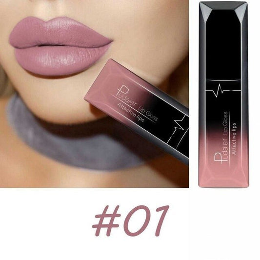 Pudaier - Makeup matte matte lip gloss lipstick Glamour Gale