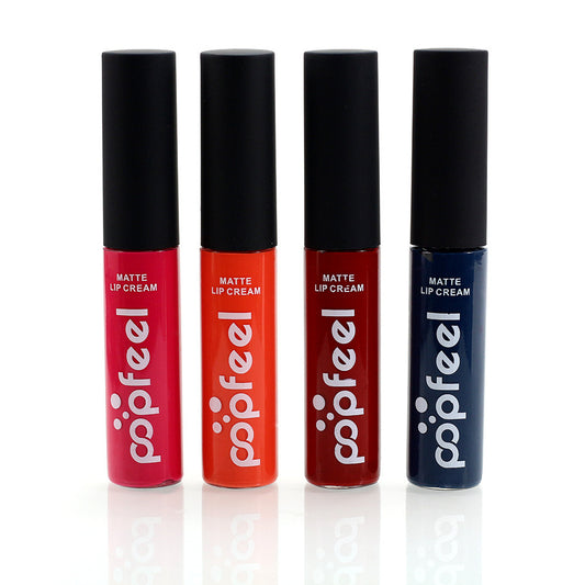 PFEEL - Wholesale Cosmetics Matte Liquid Lip Gloss Lip Gloss Nude Orange Lasting Lip Makeup