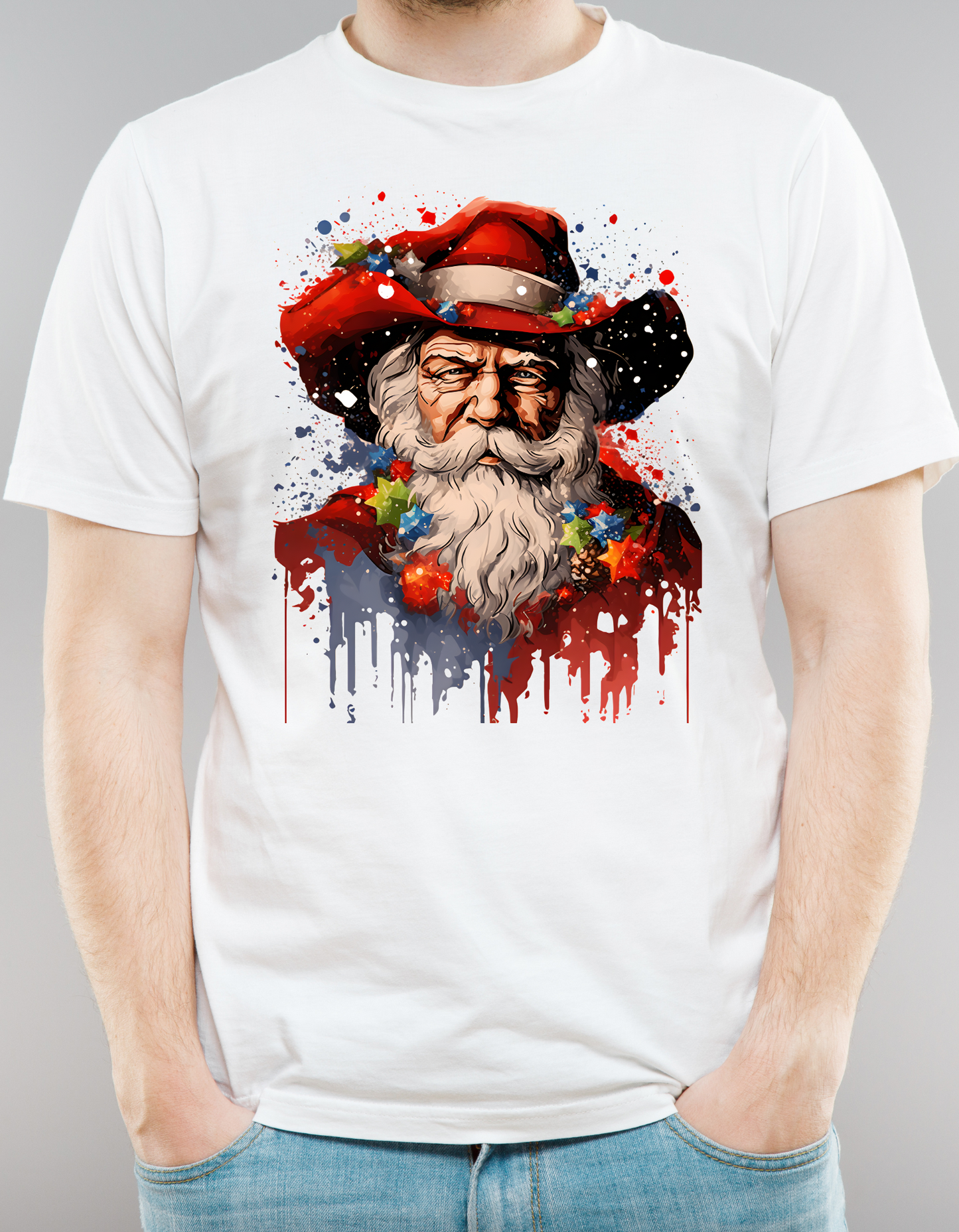 Custom Printed Shirt: Christmas Father