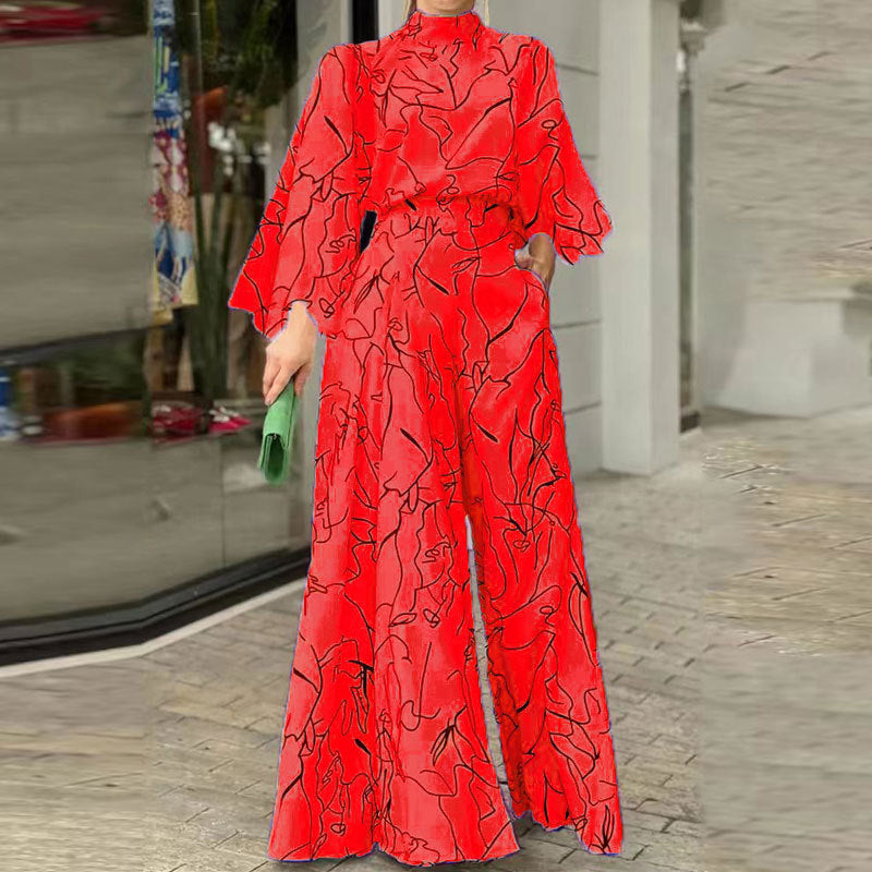 Elegant Striped New Print Jumpsuit For Women