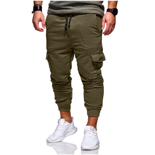 Men's casual pants with side pockets Glamour Gale