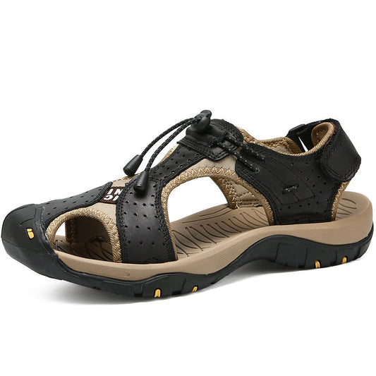 Mens Casual Breathable Package Head Beach Sandals Glamour Gale