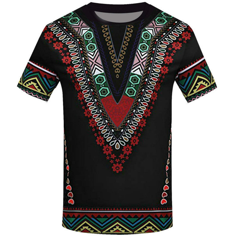 Collarless Ordinary Non-hooded T-shirt Clothing