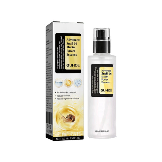 OUHOE - Snail 96 Collagen Power Essence Repairs Skin Barrier, Moisturizes And Desalinates Black Spot Snail Essence skin barrier repair Glamour Gale