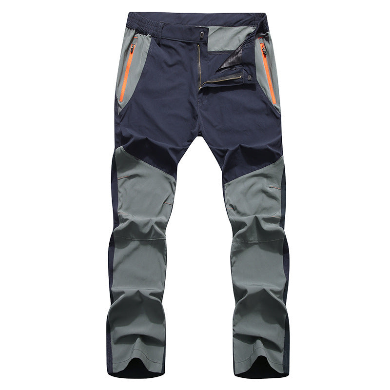 Men's Fashion Outdoor Breathable Waterproof Stretch Mountaineering Pants