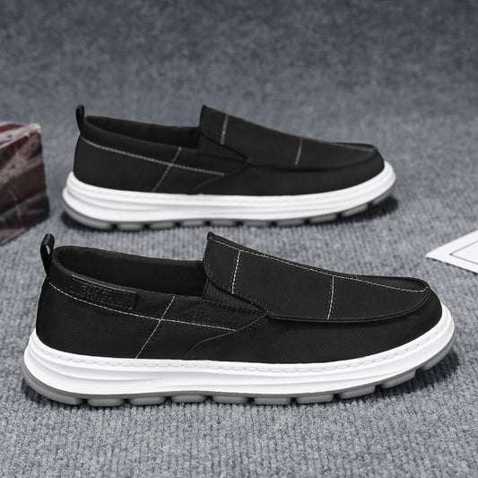 Men's Shoes Slip-on Breathable Small Fabric Shoes Glamour Gale