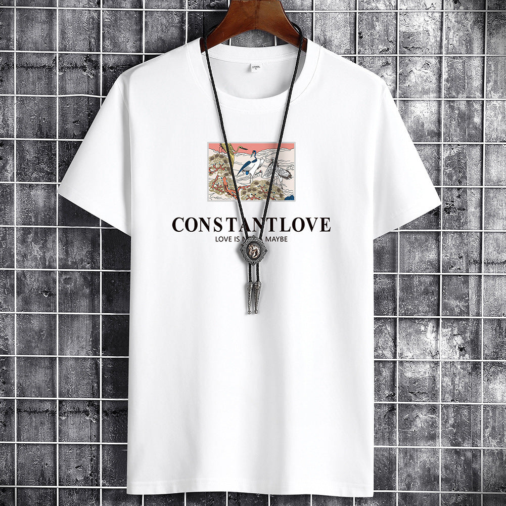 Men's Short-sleeved Underwear Loose Summer