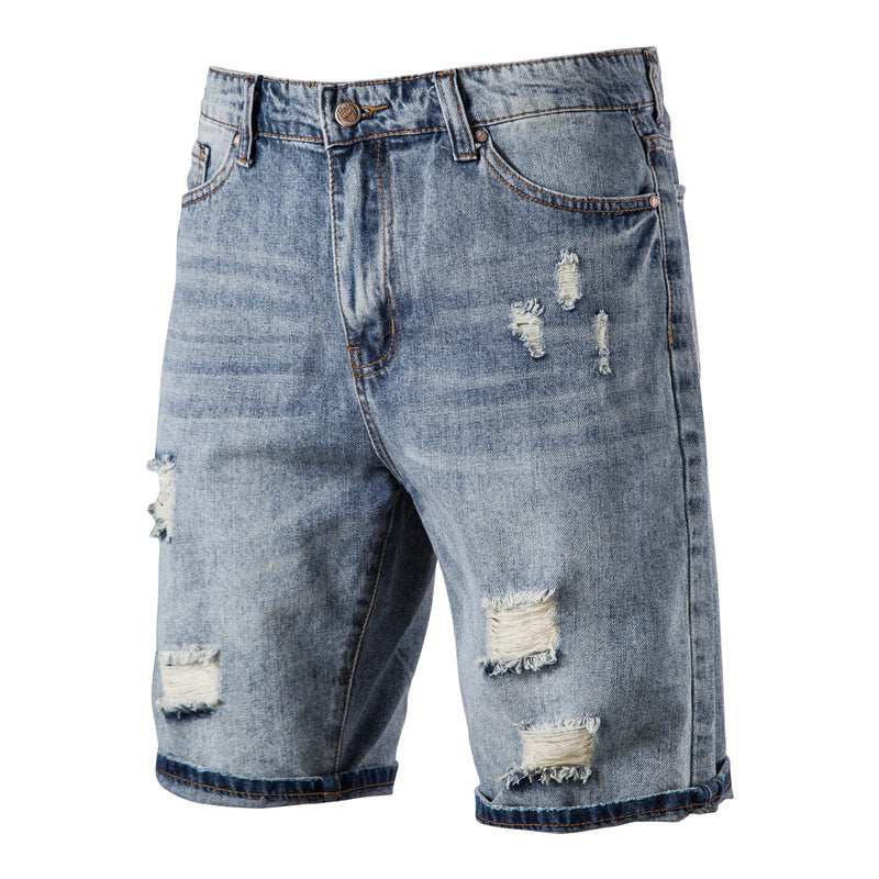 Men's Fashion Casual Sports Washed Jeans