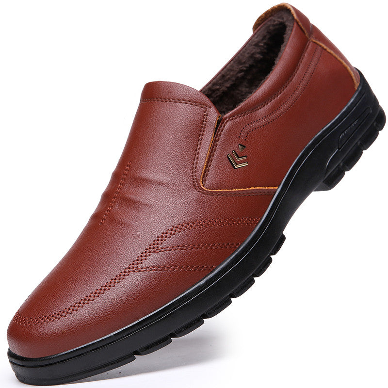 Men's Plus Size Formal Business Casual Leather Shoes
