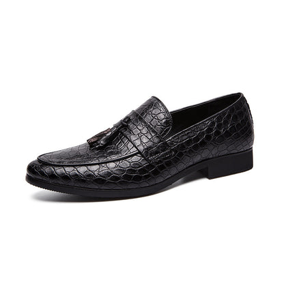 Nightclub Hair Stylist British Men's Pointed Shoes