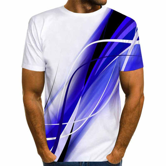 Men's Sports Loose Summer Short-sleeved T-shirt Glamour Gale