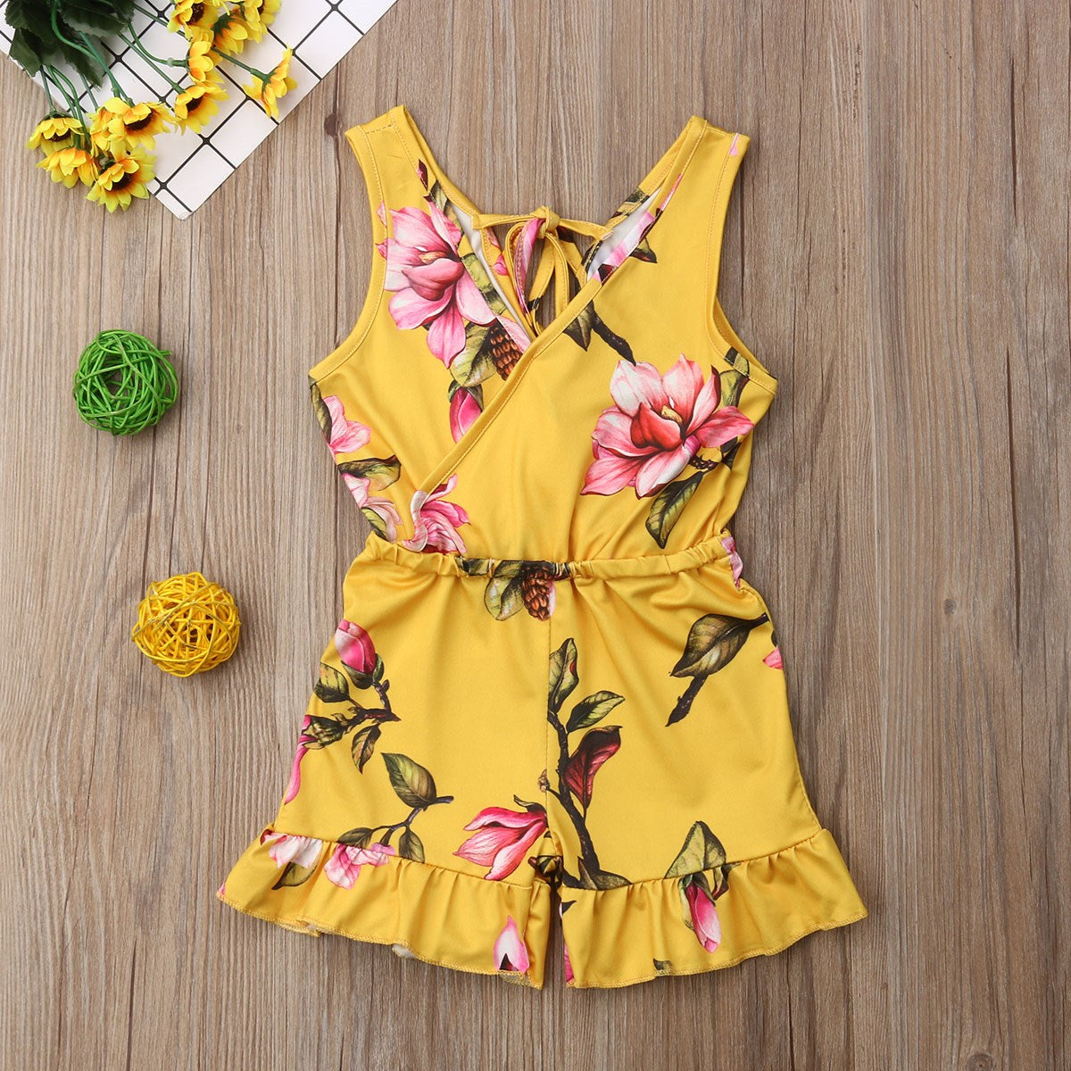 Summer Girls baby girl Floral Outfits Clothes - Glamour Gale
