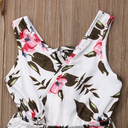 Summer Girls baby girl Floral Outfits Clothes - Glamour Gale