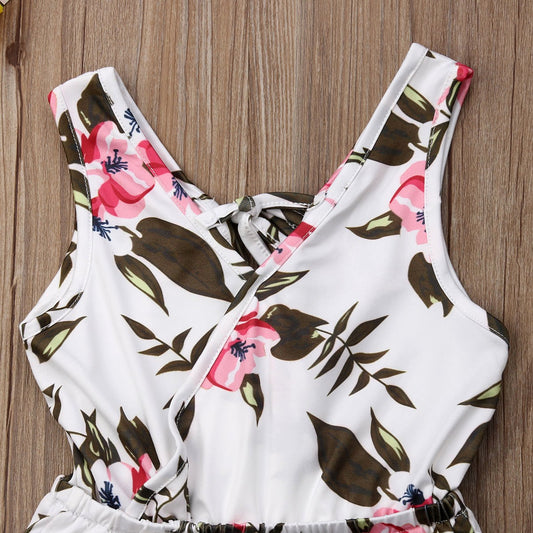 Summer Girls baby girl Floral Outfits Clothes - Glamour Gale