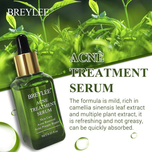 BREYLEE Acne Treatment Serum Face Facial Anti Acne Scar Removal Cream Skin Care Whitening Repair Pimple Remover For Acne - Glamour Gale Acne Treatment