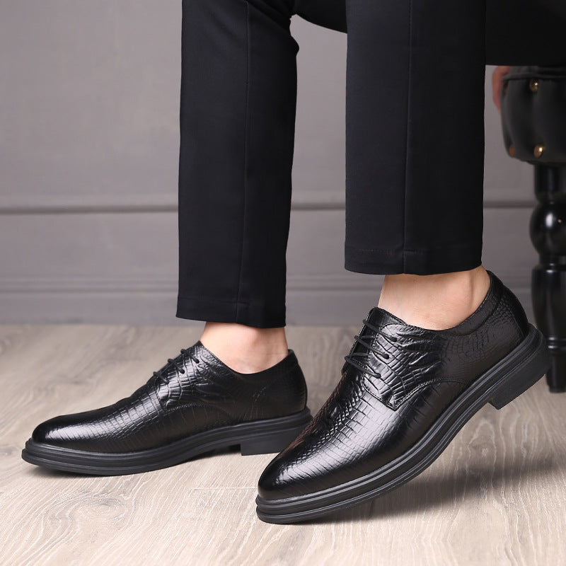 Formal Business Lace Up Men's Low Top Leather Shoes