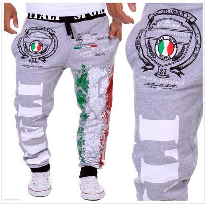 Sweatpants Print Design Casual Sweatpants