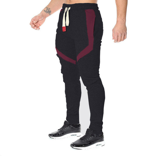 Men's Fashion Contrasting Color Stitching Pants Glamour Gale