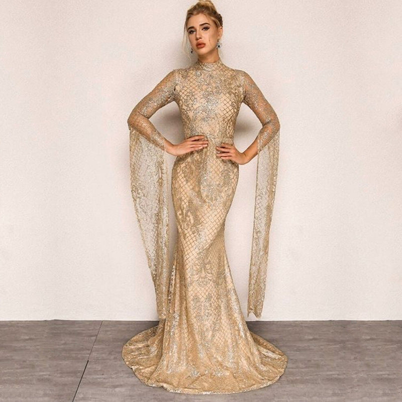 New Ladies Hot Silver Party Evening Dress - Glamour Gale