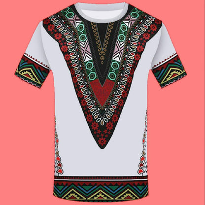 Collarless Ordinary Non-hooded T-shirt Clothing