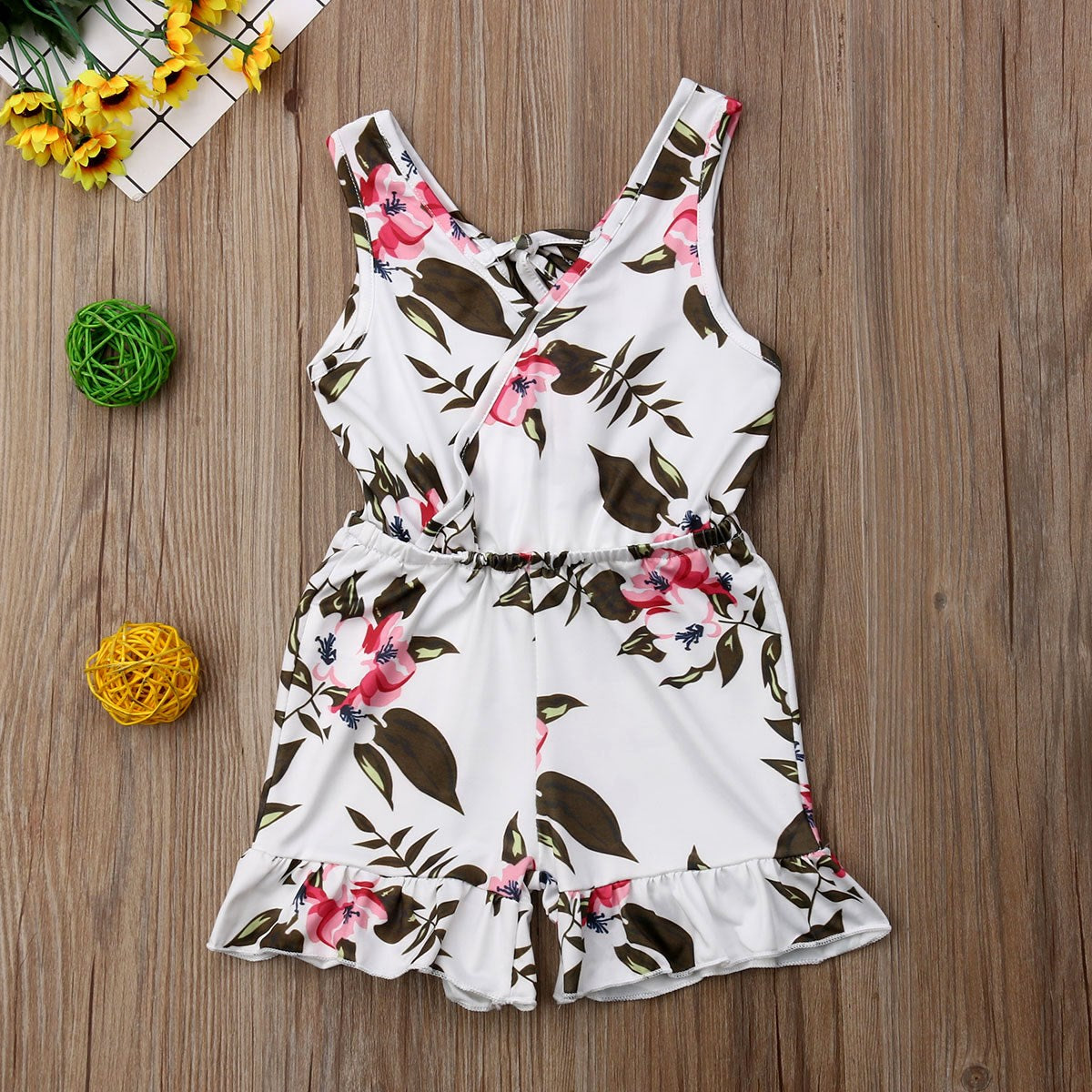 Summer Girls baby girl Floral Outfits Clothes - Glamour Gale