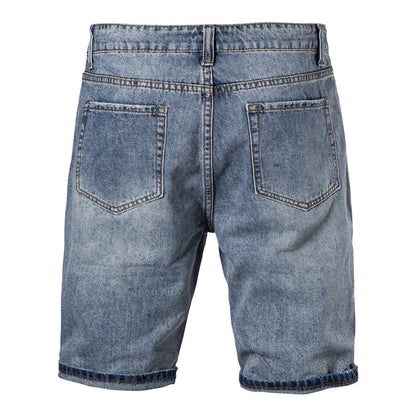 Men's Fashion Casual Sports Washed Jeans
