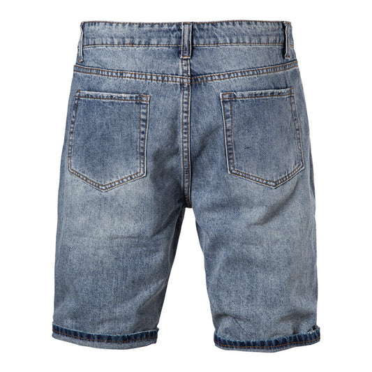 Men's Fashion Casual Sports Washed Jeans