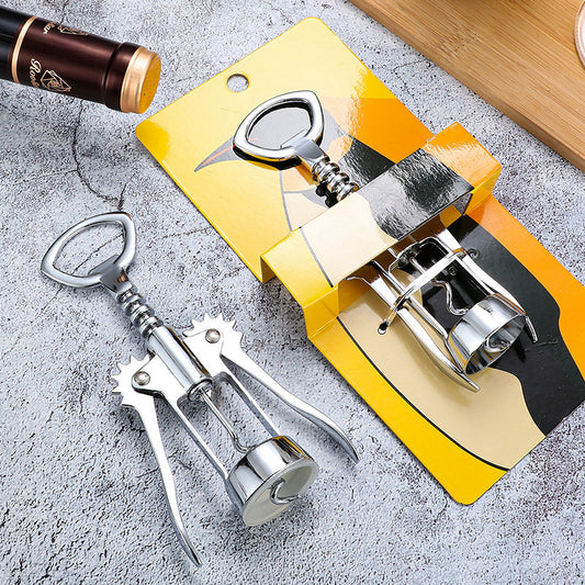Creative wine opener