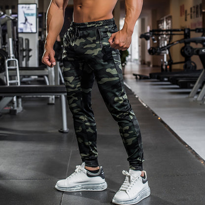 Men's Fashion Slim High Stretch Breathable Sweat-absorbent Trousers