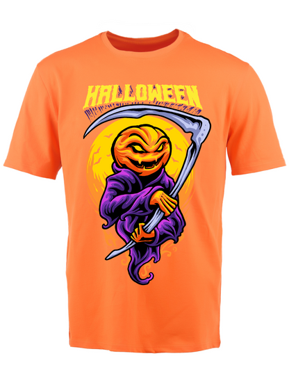 Custom Printed Shirts: Halloween Pumpkin Ghost