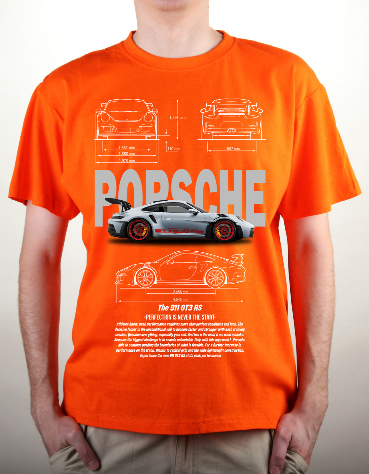 Custom Printed Shirts: Porshe 911
