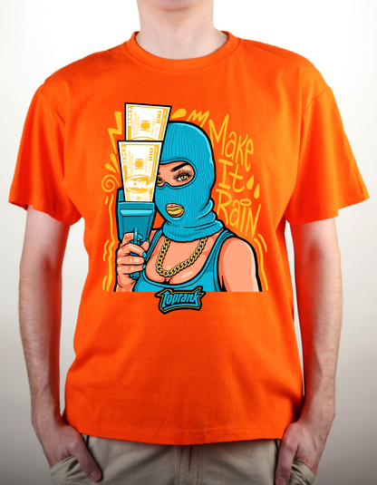 Custom Printed Shirts: Make It Rain