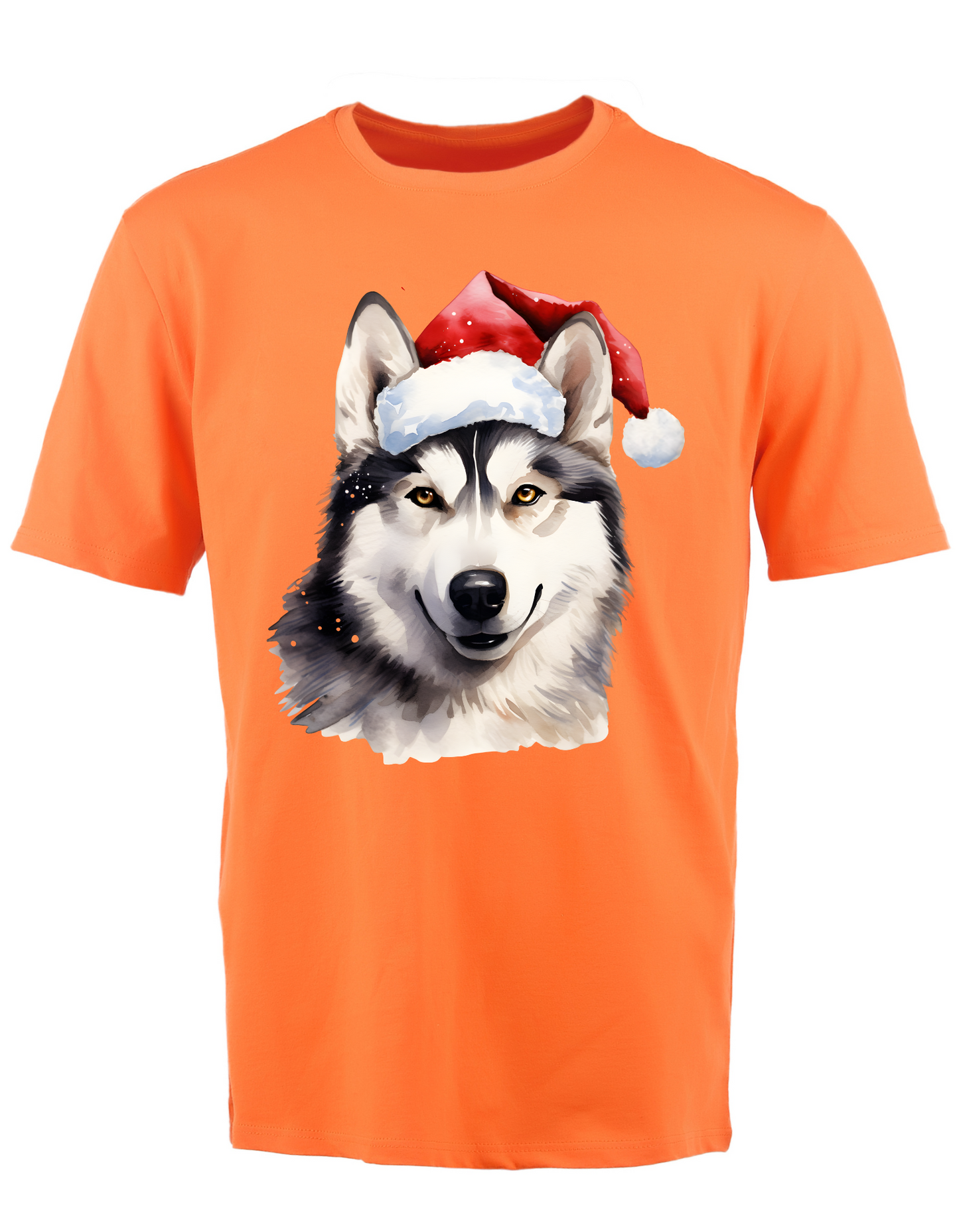 Custom Printed Shirt: Christmas Husky