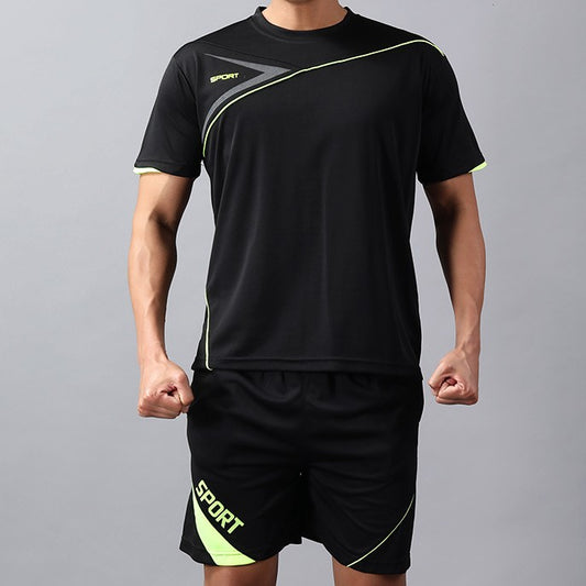 Casual Half Sleeve T-shirt Three-piece Sportswear